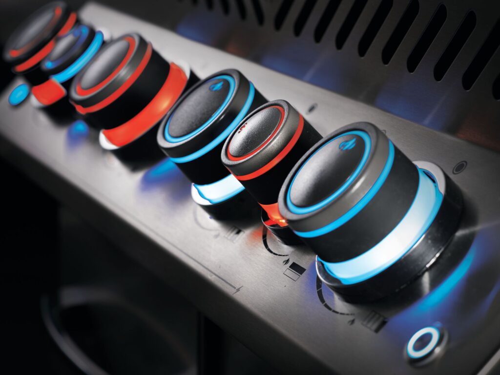 pokrętła safety glow napoleon