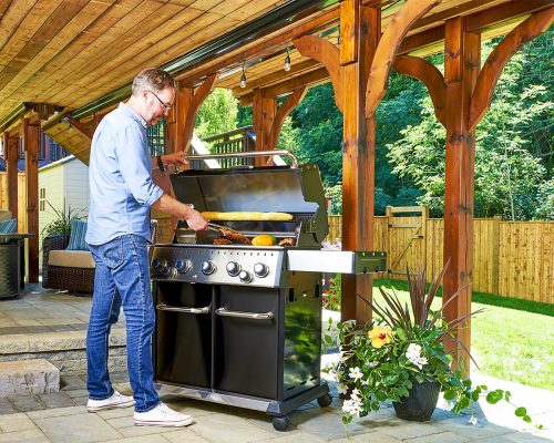 grillowanie na baron 590 czarny